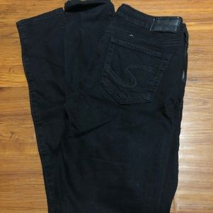 Women’s black denim